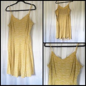 XL Golden Yellow Fall Dress